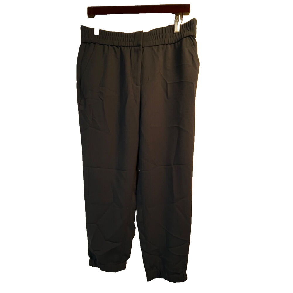 Ann Taylor Loft Womens Casual Pants‎ High Rise Drawstring Waist Blue Size 6